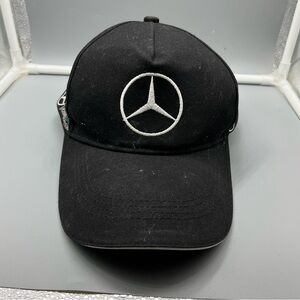 Mercedes Black Baseball Cap